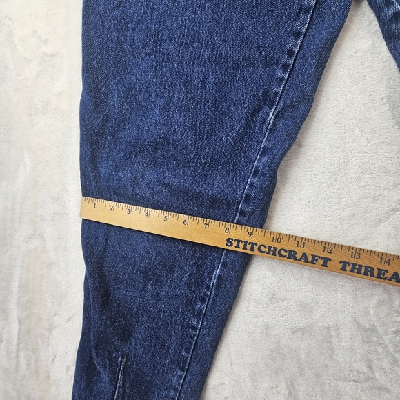 Vintage Levi’s Misses Jeans Tapered Denim 14 Retro paper bag 80s 90s - Picture 8 of 16